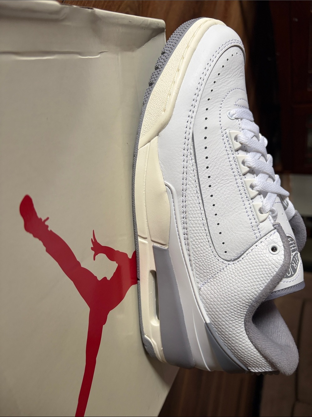 Nike Air Jordan 2/3 White Cement Men’s Size 9.5 NIB